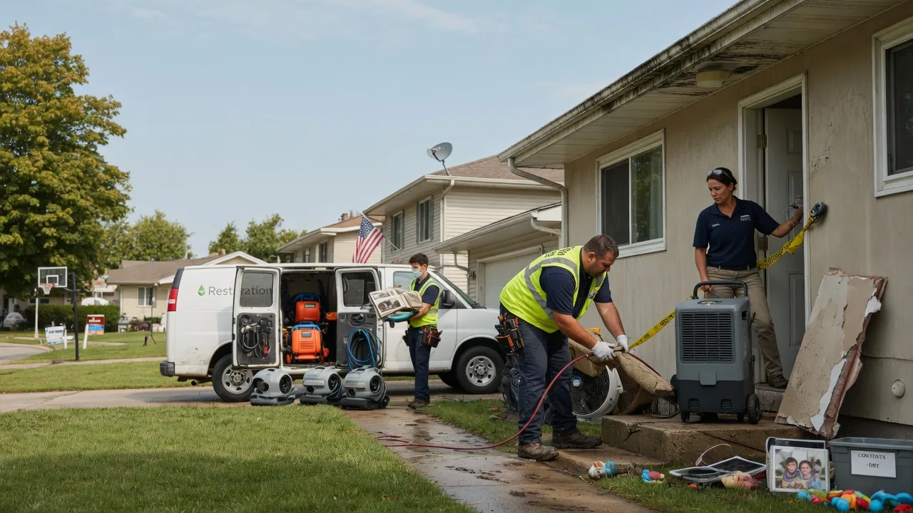 Water Damage Restoration in Loves Park, IL near me